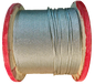 Replacement garage door cable raw cable galvanized, refer to manufacturers specifications