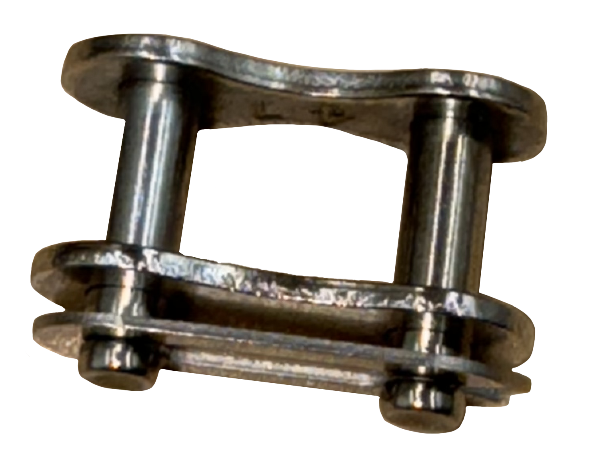 Master link 41 nickel plated connecting link for roller chain specific to existing roller chain size 1