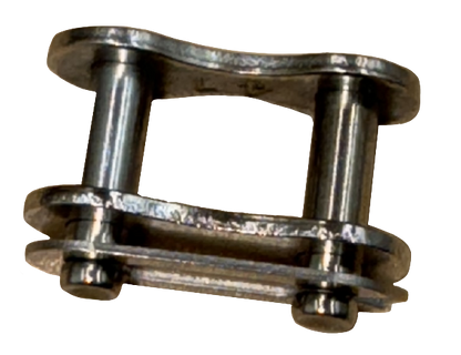 Master link 41 nickel plated connecting link for roller chain specific to existing roller chain size 1