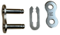 Master link 50 nickel plated connecting link for roller chain specific to existing roller chain size 1