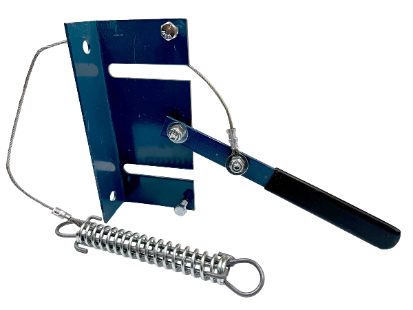 Doorlec commercial garage door floor level disconnect for emergency use of chain hoist 1