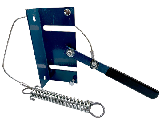 Doorlec commercial garage door floor level disconnect for emergency use of chain hoist 1