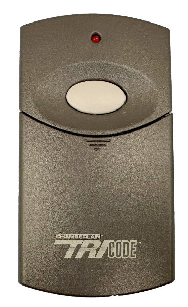 Chamberlain replacement remote 300-310mhz tri-code remote one button visor clip item is DISCONTINUED 1