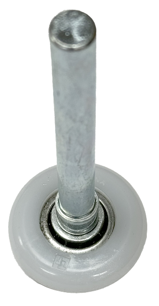 Residential Replacement Garage Door White Nylon Bearing Roller Short Stem 2" roller replacement 2