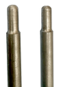 Residential spring winding bars, round end, 24" long fits (1/2" to 5/8") hole