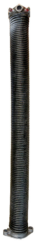 Garage door spring tempered steel aluminum cones steel set screw .218 inside diameter 2" length 26"