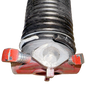 Garage door spring tempered steel aluminum cones steel set screw .218 inside diameter 2" length 28"R