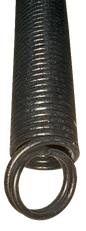 Residential replacement extension spring used on old style full panel 7' garage doors (80lbs, Gold)