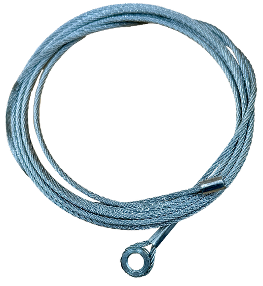 Truck/Trailer roll-up door replacement door cable 110" match existing cable length to product 1