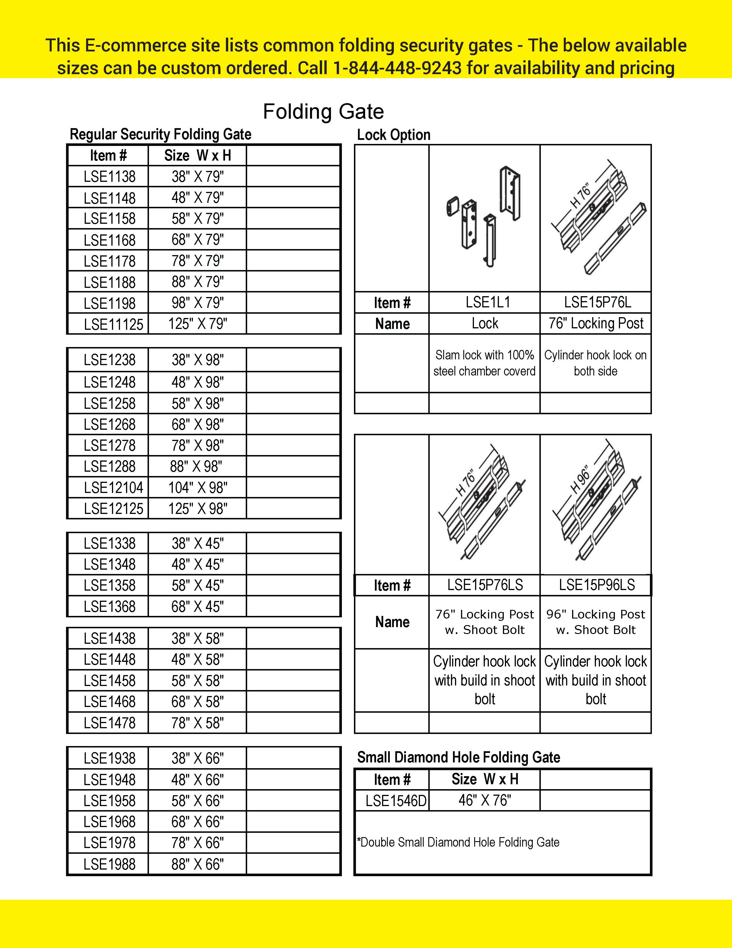 Expandable folding security gate window bars available or custom ordred